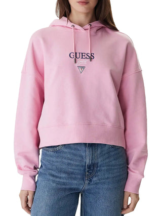 Damen-Sweatshirt - Guess Jeans Pink - W6RQ00 K68I4 1