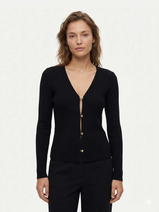 DAMEN-SCARDIGAN - GUESS APPAREL SCHWARZ - W6RR35 Z0132 2