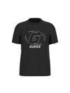 HERREN-T-SHIRT - GUESS ATHLEISURE SCHWARZ - Z6RI06 I3Z14 1