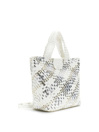 TOTE DONNA - CAFE NOIR ARGENTO-BIANCO - C3MG1022 2