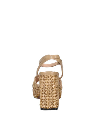 SANDALO DONNA - LOVE TO LOVE BEIGE - 4060 5