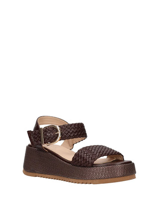SANDALO DONNA - SWISH MARRONE - 6062 2