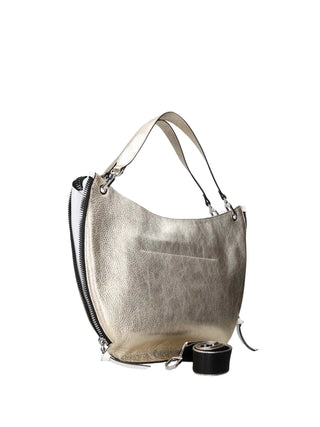 BORSA A MANO DONNA - REBELLE ORO-BIANCO - REB0165 P0025 3