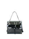 BORSA A SPALLA DONNA - REBELLE NERO - REB0192 P0027 1