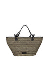 BORSA A SPALLA DONNA - REBELLE NERO-BIANCO - REB0212 T0022 1