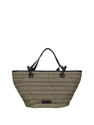 BORSA A SPALLA DONNA - REBELLE NERO-BIANCO - REB0212 T0022 1