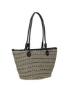 BORSA A SPALLA DONNA - REBELLE NERO-BIANCO - REB0213 T0022 2