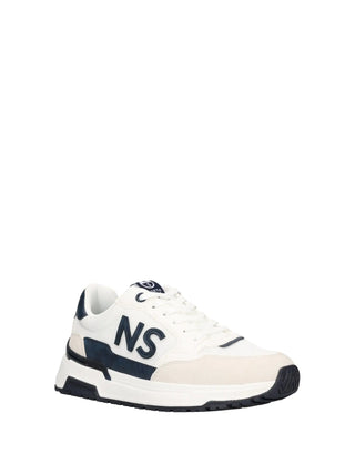 SNEAKERS UOMO - NORTH SAILS BIANCO-NAVY - NS52M102 2