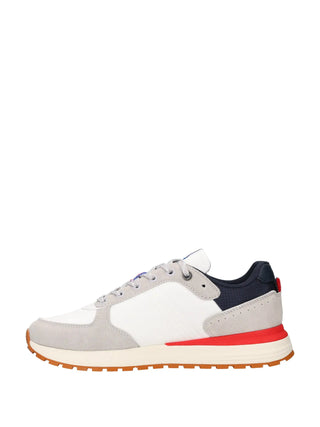 SNEAKERS UOMO - COLMAR BIANCO-ROSSO - TRAVIS ORIGINALS 4