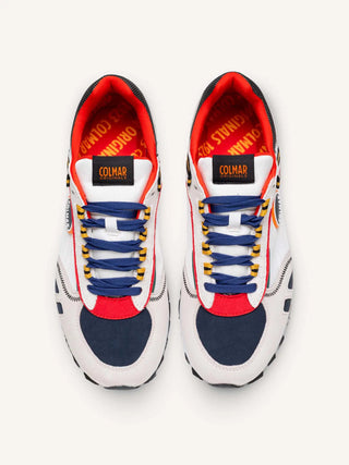 SNEAKERS UOMO - COLMAR BIANCO-MULTI - TRAVIS SPORT DIVISIO 4