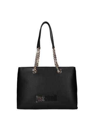 BORSA A SPALLA DONNA - JUST CAVALLI NERO - 80RA4BB9 ZS766 1