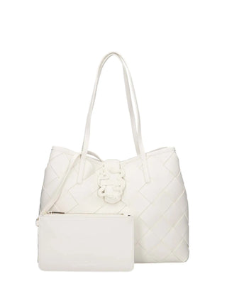 BORSA A SPALLA DONNA - JUST CAVALLI BIANCO - 80RA4BM2 ZSD88 1