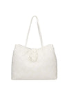 BORSA A SPALLA DONNA - JUST CAVALLI BIANCO - 80RA4BM2 ZSD88 2