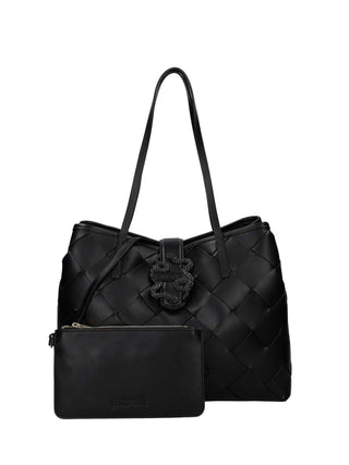 BORSA A SPALLA DONNA - JUST CAVALLI NERO - 80RA4BM2 ZSD88 1