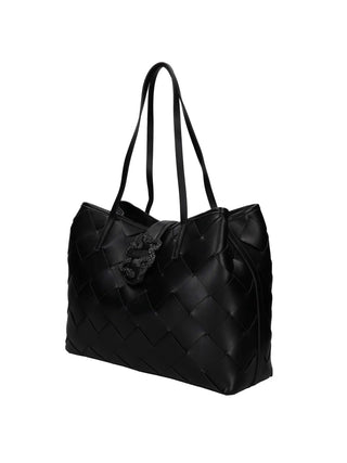 BORSA A SPALLA DONNA - JUST CAVALLI NERO - 80RA4BM2 ZSD88 3