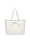 BORSA A SPALLA DONNA - JUST CAVALLI BIANCO - 80RA4BU1 ZSB81 1