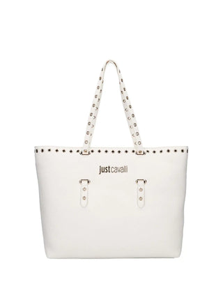 BORSA A SPALLA DONNA - JUST CAVALLI BIANCO - 80RA4BU1 ZSB81
