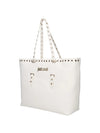 BORSA A SPALLA DONNA - JUST CAVALLI BIANCO - 80RA4BU1 ZSB81 2