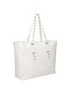 BORSA A SPALLA DONNA - JUST CAVALLI BIANCO - 80RA4BU1 ZSB81 3