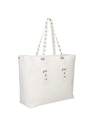 BORSA A SPALLA DONNA - JUST CAVALLI BIANCO - 80RA4BU1 ZSB81 3