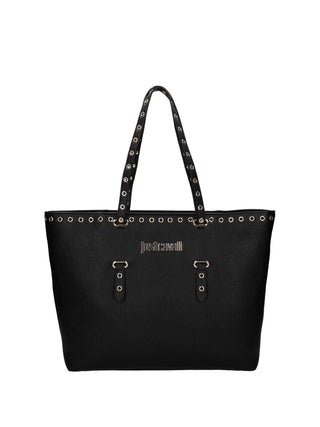 BORSA A SPALLA DONNA - JUST CAVALLI NERO - 80RA4BU1 ZSB81 1