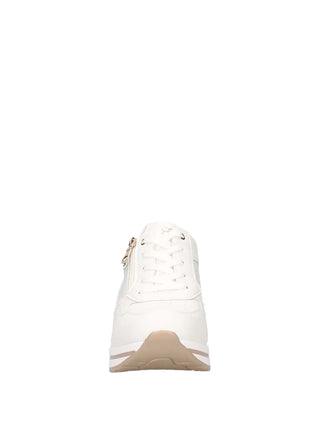 SNEAKERS DONNA - CINZIA SOFT BIANCO-ORO - CN2033 3