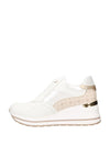 SNEAKERS DONNA - CINZIA SOFT BIANCO-ORO - CN2033 4