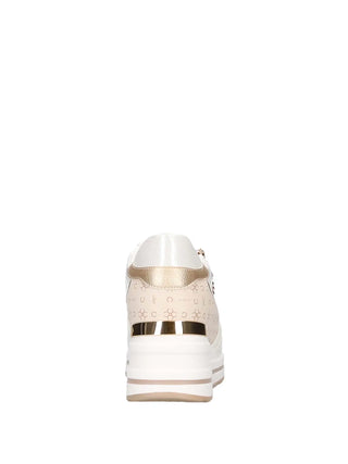 SNEAKERS DONNA - CINZIA SOFT BIANCO-ORO - CN2033 5