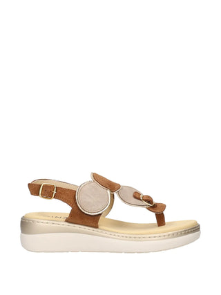 SANDALO DONNA - CINZIA SOFT CUOIO - IMB77006AC 1