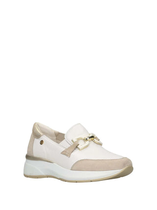 MOCASSINO DONNA - CINZIA SOFT ARGENTO-BIANCO - IV7725004 2