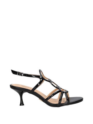 SANDALO DONNA - ALBANO VANITY NERO - AV7050