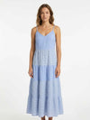 DAMENKLEID - GAUDI JEANS HELLBLAU-WEISS - 611BD15030 2