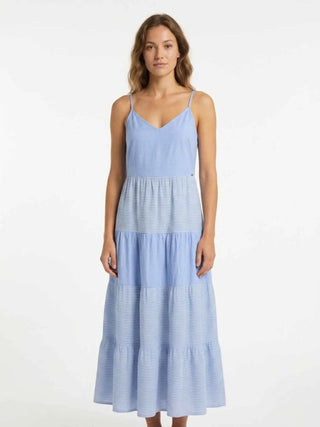 DAMENKLEID - GAUDI JEANS HELLBLAU-WEISS - 611BD15030 2