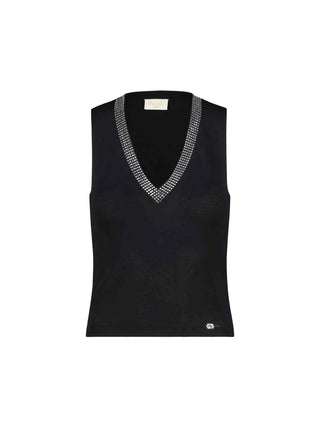 MAGLIA DONNA - GAUDI JEANS NERO - 611BD43003 1