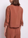 CAMICIA DONNA - GAUDI JEANS CAFFE - 611BD45004 2