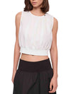 TOP DONNA - GAUDI JEANS BIANCO - 611BD45010 1