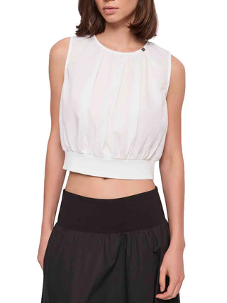 TOP DONNA - GAUDI JEANS BIANCO - 611BD45010