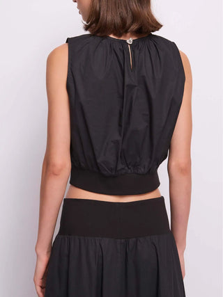TOP DONNA - GAUDI JEANS NERO - 611BD45010 2