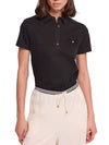 POLO DONNA - GAUDI JEANS NERO - 611BD64015 1