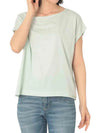 T-SHIRT DONNA - GAUDI JEANS VERDE - 611BD64034 1