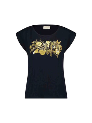 T-SHIRT DONNA - GAUDI JEANS NAVY - 611BD64038 1
