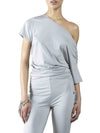 TOP DONNA - DENNY ROSE GRIGIO - 611DD64005WS 1