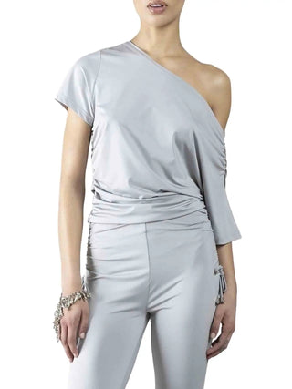 TOP DONNA - DENNY ROSE GRIGIO - 611DD64005WS 1