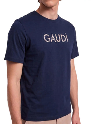 T-SHIRT UOMO - GAUDI UOMO BLU - 611GU64106