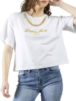 T-SHIRT DONNA - DENNY ROSE BIANCO - 611ND64007 1