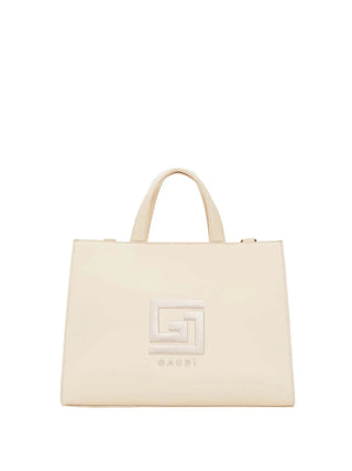 BORSA A MANO DONNA - GAUDI CREMA - V6AE-12730 1