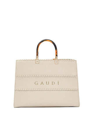 BORSA A MANO DONNA - GAUDI CREMA - V6AE-12750 1
