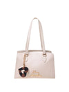 BORSA A SPALLA DONNA - LOVE MOSCHINO AVORIO - JC4276PP0OK10 1