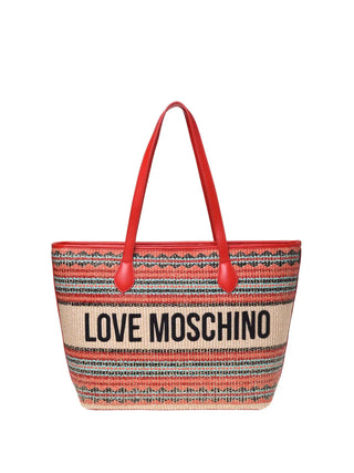 BORSA A SPALLA DONNA - LOVE MOSCHINO ROSSO - JC4348PP0OKN3 1