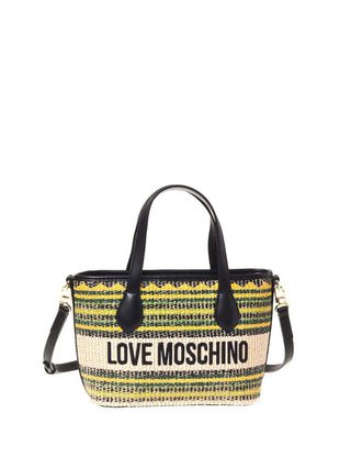 BORSA A MANO DONNA - LOVE MOSCHINO NERO - JC4349PP0OKN3